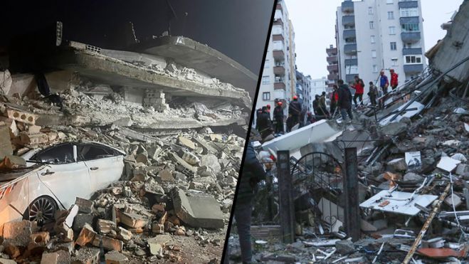 Πολύνεκρος σεισμός 7,8 Ρίχτερ σε Τουρκία και Συρία