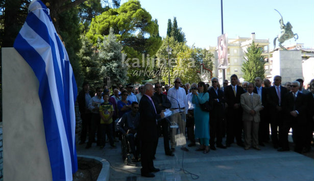 Αποκαλυπτήρια προτομής του Στρατηγού Δημήτρη Πέτροβα στην Τρίπολη (vd)
