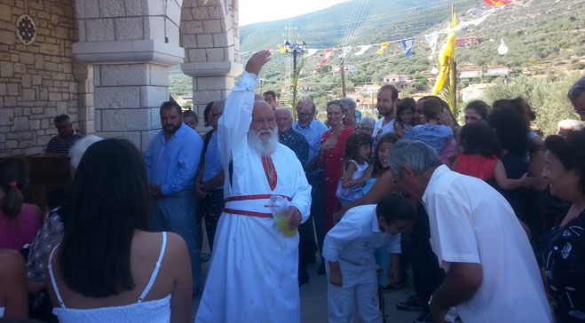 Τα  εγκαίνια του Ναού του Αγίας Μαρίνας στο Ξηροπήγαδο Κυνουρίας (εικόνες)