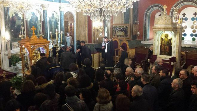 Η δεύτερη Ακολουθία των Χαιρετισμών στο Μητροπολιτικό Ναό της Τρίπολης (εικόνες)