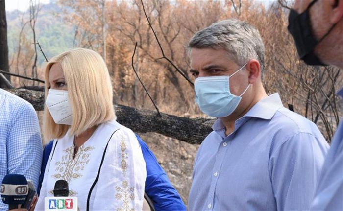 Οδυσσέας για το θάνατο Γεννηματά: "Η σκέψη μας, στην οικογένεια της"