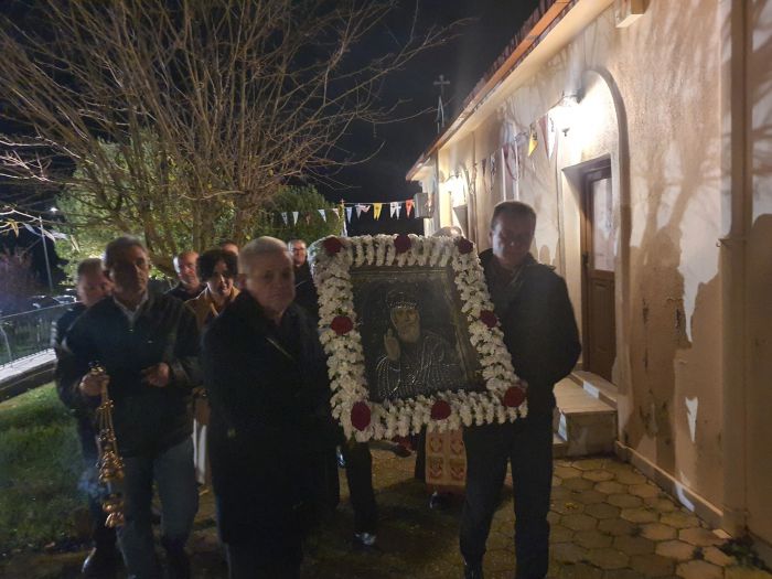 Η γιορτή του Αγίου Νικολάου στο εκκλησάκι της ΒΙΠΕ Τρίπολης (εικόνες)