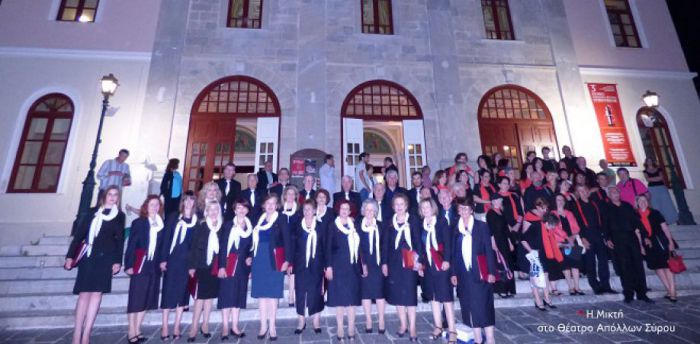 Διπλή εμφάνιση της Χορωδίας Τρίπολης στο Ναύπλιο