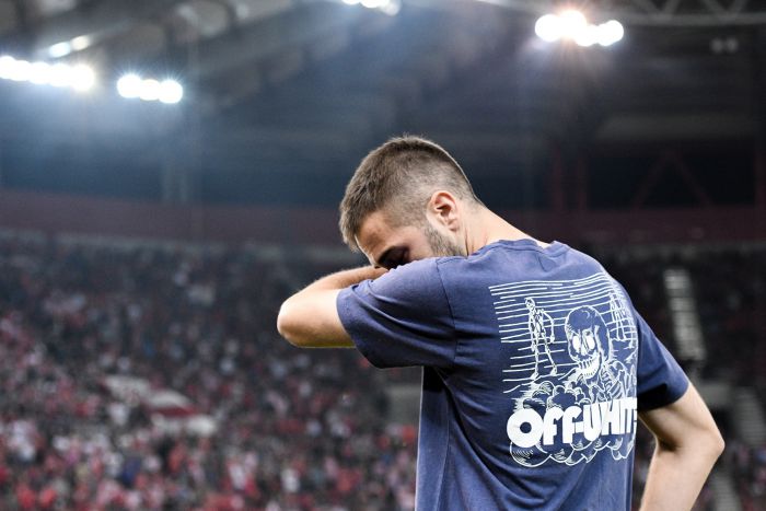 Τα δάκρυα του Φορτούνη στο στάδιο "Καραϊσκάκης" (εικόνες)
