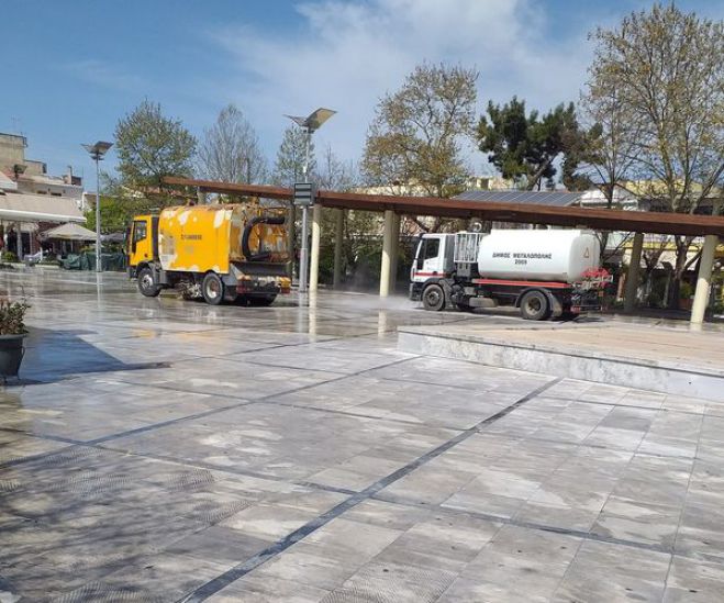 &Kappa;&alpha;&theta;&alpha;&rho;&iota;&sigma;&mu;ό&sigmaf; &tau;&eta;&sigmaf; &Kappa;&epsilon;&nu;&tau;&rho;&iota;&kappa;ή&sigmaf; &Pi;&lambda;&alpha;&tau;&epsilon;ί&alpha;&sigmaf; &sigma;&tau;&eta;&nu; &Mu;&epsilon;&gamma;&alpha;&lambda;ό&pi;&omicron;&lambda;&eta;