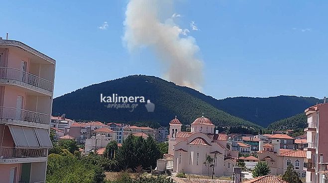 Επίσημη ενημέρωση από την Πυροσβεστική | Οριοθετημένη η πυρκαγιά στο Μαίναλο - Στη μάχη της κατάσβεσης Φινλανδοί και Νορβηγοί!