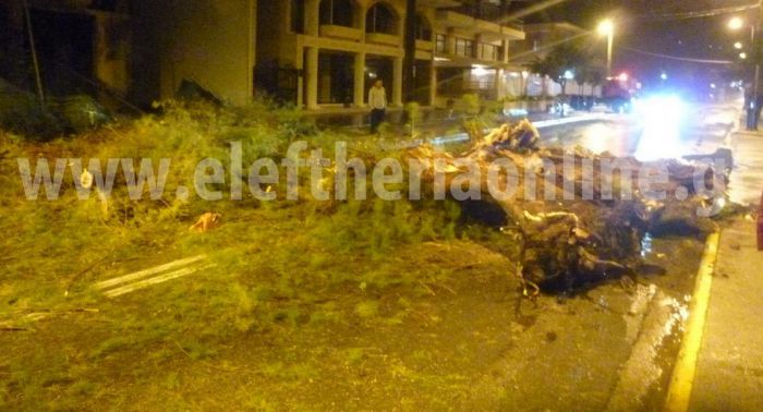 Κόπηκε στα δύο η κυκλοφορία σε κεντρικό δρόμο της Καλαμάτας!