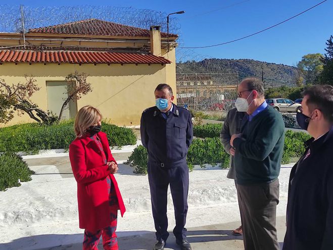 Τις φυλακές Τρίπολης επισκέφθηκε ο Παναγιώτης Νίκας