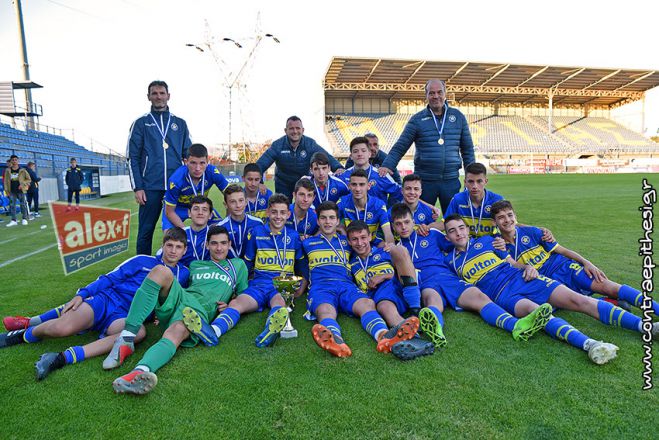 &Tau;&omicron;&nu; &tau;ί&tau;&lambda;&omicron; &tau;&omicron;&upsilon; &pi;&alpha;&iota;&delta;&iota;&kappa;&omicron;ύ &pi;&rho;&omega;&tau;&alpha;&theta;&lambda;ή&mu;&alpha;&tau;&omicron;&sigmaf; &kappa;&alpha;&tau;έ&kappa;&tau;&eta;&sigma;&epsilon; &omicron; &Alpha;&sigma;&tau;έ&rho;&alpha;&sigmaf; (vd)