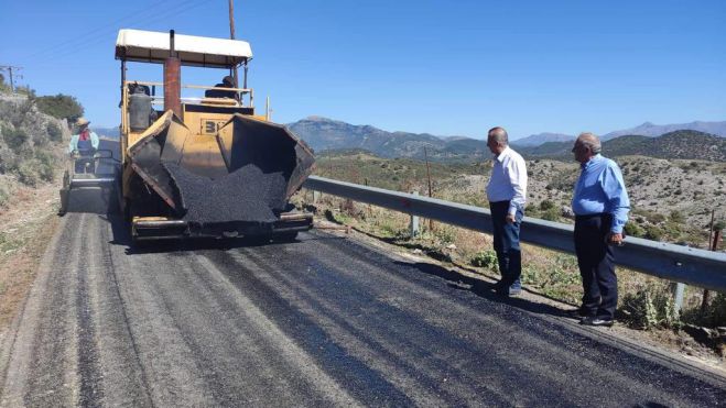 Στα έργα βελτίωσης της επαρχιακής οδού Τρίπολης – Βαλτέτσι ο Αντιπεριφερειάρχης Σκαντζός