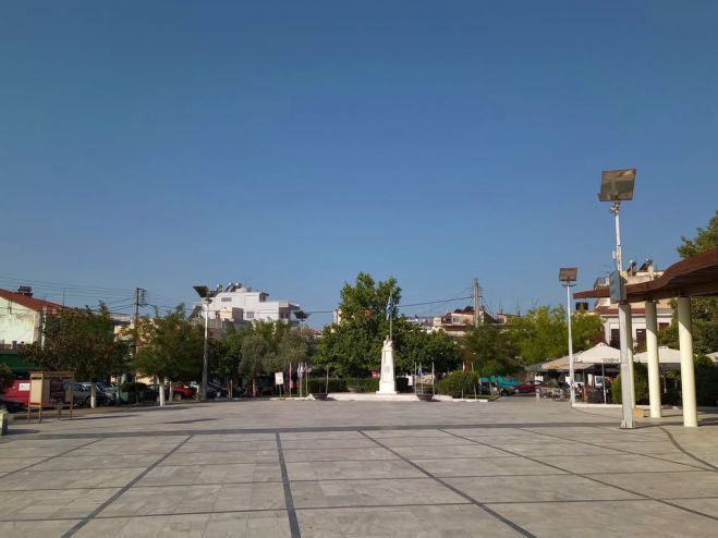 &Epsilon;&mu;&pi;&omicron;&rho;&iota;&kappa;ό&sigmaf; &Sigma;ύ&lambda;&lambda;&omicron;&gamma;&omicron;&sigmaf;: ''&Sigma;&tau;&eta;&rho;ί&xi;&tau;&epsilon; &tau;&eta;&nu; &tau;&omicron;&pi;&iota;&kappa;ή &alpha;&gamma;&omicron;&rho;ά &Mu;&epsilon;&gamma;&alpha;&lambda;ό&pi;&omicron;&lambda;&eta;&sigmaf;"