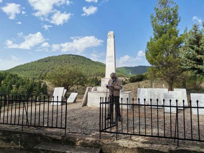 Τρίπολη | Εκδήλωση τιμής για τους Έλληνες που εκτελέστηκαν στο μνημείο του Αγίου Νικολάου (vd)