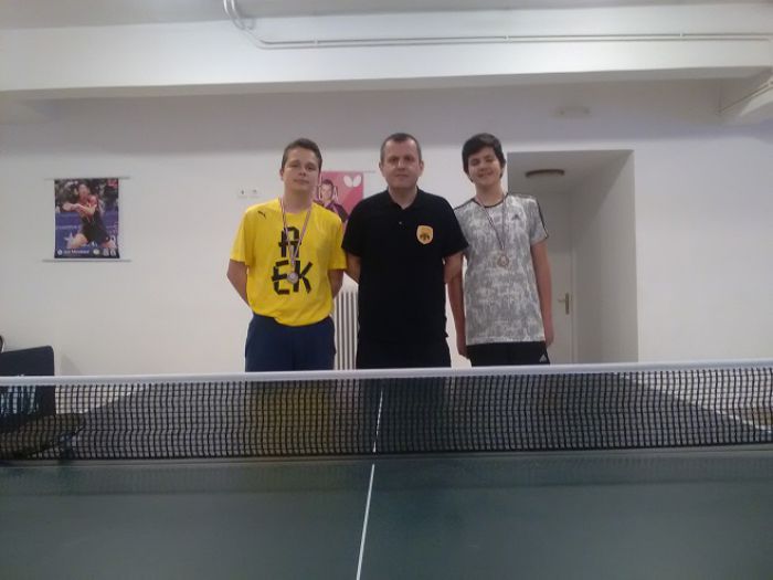 Ping pong: Χάλκινο για τους Κουσκουλιάνο και Σωτηριάδη της ΑΕΚ Τρίπολης!