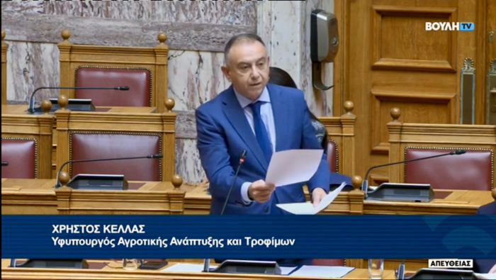 Υφυπουργός Αγροτικής Ανάπτυξης στη Βουλή: «Δεν υπάρχει αδειοδοτημένο εμβόλιο κατά της ευλογιάς σε Ελλάδα και Ευρώπη»