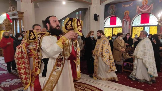 &Chi;&epsilon;&iota;&rho;&omicron;&tau;&omicron;&nu;ή&theta;&eta;&kappa;&epsilon; &Pi;&rho;&epsilon;&sigma;&beta;ύ&tau;&epsilon;&rho;&omicron;&sigmaf; &omicron; &pi;. &Pi;&rho;&omicron;&kappa;ό&pi;&iota;&omicron;&sigmaf; &Delta;&alpha;&mu;&alpha;&lambda;ά&sigmaf; &sigma;&tau;&eta;&nu; &Tau;&rho;ί&pi;&omicron;&lambda;&eta; (&epsilon;&iota;&kappa;ό&nu;&epsilon;&sigmaf;)