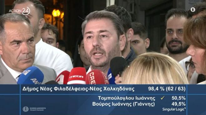 Νίκος Ανδρουλάκης: "Είναι η πρώτη ήττα του κυρίου Μητσοτάκη"
