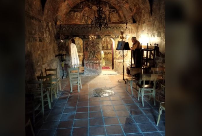 &Eta; &Lambda;&epsilon;&iota;&tau;&omicron;&upsilon;&rho;&gamma;ί&alpha; &sigma;&tau;&omicron; &Nu;&alpha;ό &tau;&omega;&nu; &Alpha;&gamma;ί&omega;&nu; &Alpha;&nu;&alpha;&rho;&gamma;ύ&rho;&omega;&nu; &tau;&eta;&sigmaf; &Sigma;&tau;&epsilon;&mu;&nu;ί&tau;&sigma;&alpha;&sigmaf; (&epsilon;&iota;&kappa;ό&nu;&epsilon;&sigmaf;)