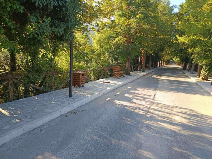 Βυτίνα | Ολοκληρώθηκε το έργο «Αισθητική και Λειτουργική Αναβάθμιση του Δρόμου της Αγάπης» (εικόνες)
