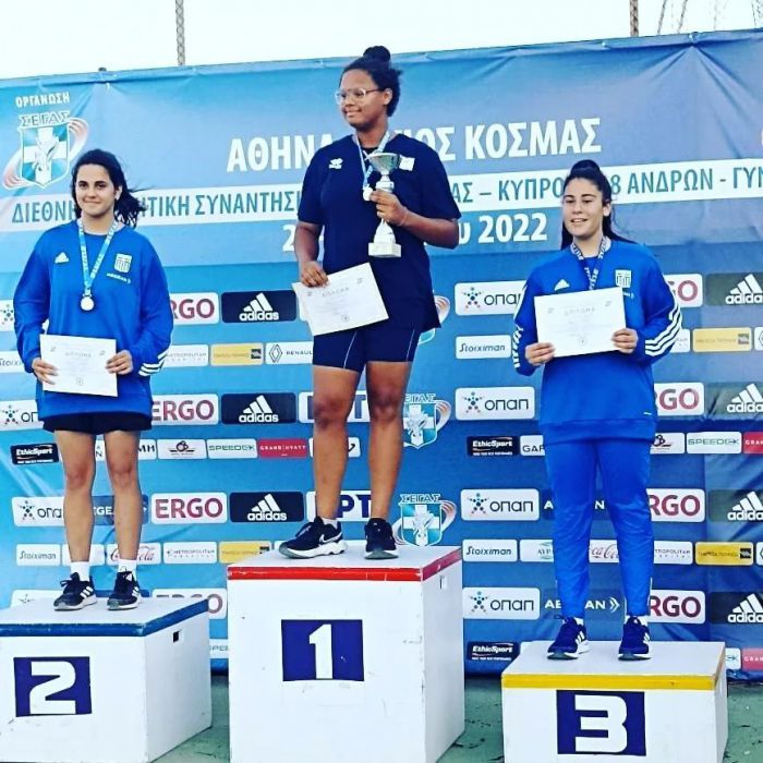 Δισκοβολία | Χάλκινο μετάλλιο για την Μίχαλου του ΓΣΑ με τα χρώματα της Εθνικής Ομάδας!