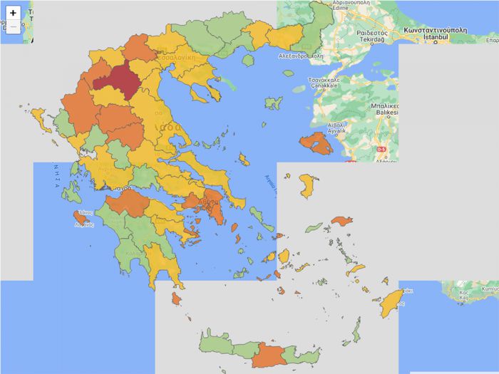 Δέκα έξι νέα κρούσματα covid στην Περιφέρεια Πελοποννήσου, στους 596 οι προσβληθέντες - Οι 24 στην Αρκαδία