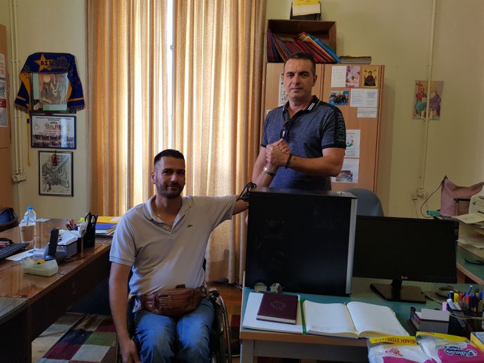 Σύλλογος ΑΜΕΑ Αρκαδίας | "Ευχαριστώ" στον Πρόεδρο του Επιμελητήριου Αρκαδίας