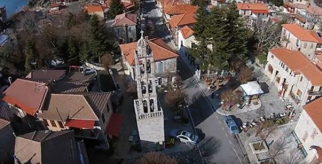 Υπέροχο βίντεο με τη Στεμνίτσα ... από ψηλά! (vd)