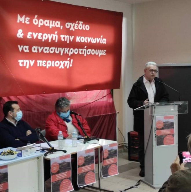 Λαμπρόπουλος στη Γορτυνία: &quot;Πάνω από 25 έργα για την πυρόπληκτη Γορτυνία&quot;