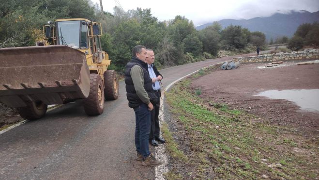 Η απάντηση Σκαντζού για τον Λάδωνα: "Η έκταση της ζημιάς είναι πάρα πολύ μικρή. Η αποκατάσταση θα γίνει με ευθύνη του εργολάβου"