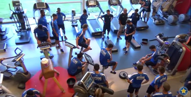 Ολλανδία: Η δουλειά του Αστέρα στο γυμναστήριο! (vd)