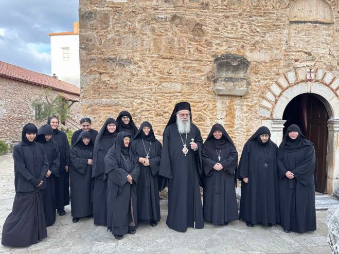 Μεγαλοσχημία Μοναχής στη Μονή Λουκούς