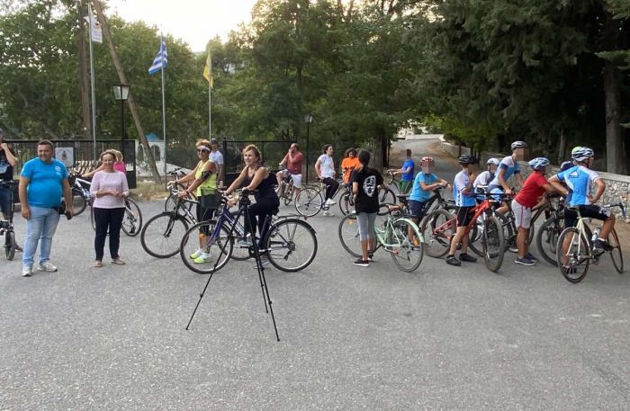 Ποδηλατάδα στην πόλη | Ελένη Καρούντζου: «Μετακινούμαι υπεύθυνα, χωρίς ρύπους στην Τρίπολη»!