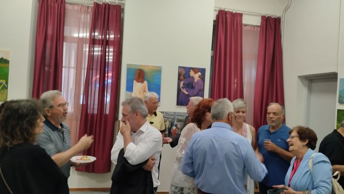 Ξεκίνησε η έκθεση ζωγραφικής στην Ευτοπία! (εικόνες)