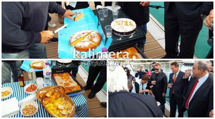 Κοπή της πίτας «εν πλω» στο Παράλιο Άστρος! (εικόνες)