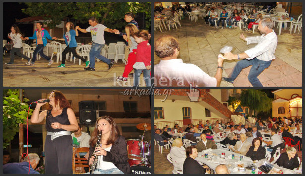 &Mu;&epsilon;&gamma;ά&lambda;&omicron; &gamma;&lambda;έ&nu;&tau;&iota; &mu;&epsilon; &chi;&omicron;&rho;&omicron;ύ&sigmaf; &kappa;&alpha;&iota; &tau;&rho;&alpha;&gamma;&omicron;ύ&delta;&iota;&alpha; &sigma;&tau;&iota;&sigmaf; &Kappa;&omicron;&lambda;&lambda;ί&nu;&epsilon;&sigmaf; (&epsilon;&iota;&kappa;ό&nu;&epsilon;&sigmaf; - &beta;ί&nu;&tau;&epsilon;&omicron;)