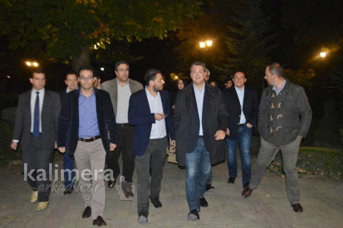 Στην Τρίπολη ήρθε και μίλησε ο υποψήφιος Πρόεδρος της ΝΔ Απόστολος Τζιτζικώστας (vd)