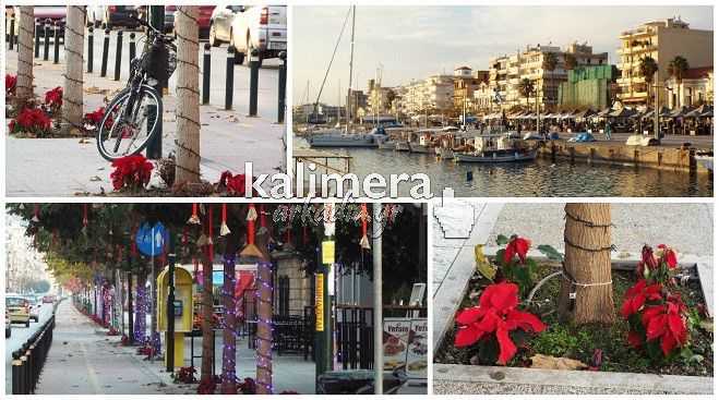 Βόλτα στην στολισμένη παράλια της Καλαμάτας! (εικόνες)