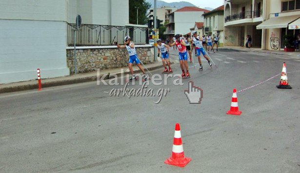 &Sigma;&upsilon;&nu;&epsilon;&chi;ί&zeta;&epsilon;&tau;&alpha;&iota; &tau;&omicron; &Pi;&alpha;&gamma;&kappa;ό&sigma;&mu;&iota;&omicron; &Kappa;ύ&pi;&epsilon;&lambda;&lambda;&omicron; Rollerski &sigma;&tau;&eta;&nu; &Tau;&rho;ί&pi;&omicron;&lambda;&eta;