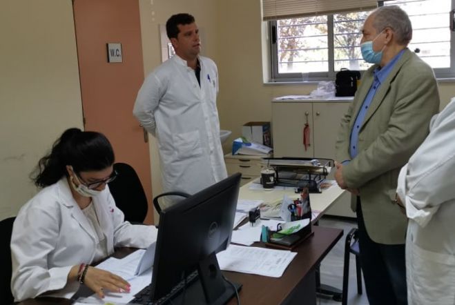 Σε ΕΦΚΑ, ΤΟΜΥ και Κέντρο Υγείας Τρίπολης ο βουλευτής Παπαηλιού (εικόνες)