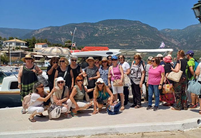 Ημερήσια εκδρομή των μελών του Κ.Α.Π.Η. Δήμου Τρίπολης στην Ναύπακτο και Τριζόνια (εικόνες)