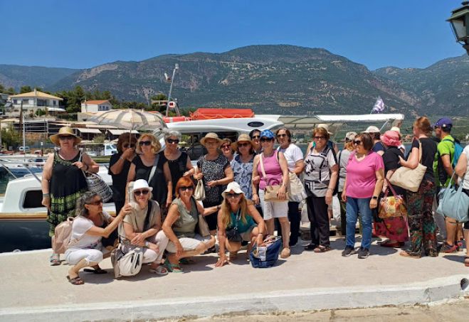 Ημερήσια εκδρομή των μελών του Κ.Α.Π.Η. Δήμου Τρίπολης στην Ναύπακτο και Τριζόνια (εικόνες)
