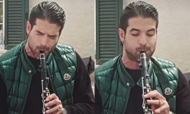 Άρης Μουγκοπέτρος | Συγκίνησε το διαδίκτυο παίζοντας ξανά κλαρίνο, έναν χρόνο μετά το ατύχημα