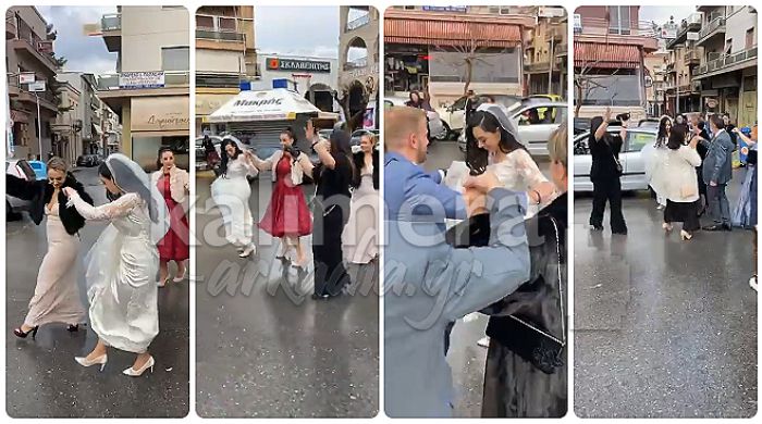 &Gamma;&alpha;&mu;ή&lambda;&iota;&omicron; &gamma;&lambda;έ&nu;&tau;&iota; &mu;&epsilon; &chi;&omicron;&rho;&omicron;ύ&sigmaf; &kappa;&alpha;&iota; &tau;&rho;&alpha;&gamma;&omicron;ύ&delta;&iota;&alpha; &sigma;&tau;&eta;&nu; &pi;&lambda;&alpha;&tau;&epsilon;ί&alpha; &Kappa;&omicron;&lambda;&omicron;&kappa;&omicron;&tau;&rho;ώ&nu;&eta; &hellip; &xi;&epsilon;&sigma;ή&kappa;&omega;&sigma;&epsilon; &tau;&eta;&nu; &Tau;&rho;ί&pi;&omicron;&lambda;&eta;! (vd)