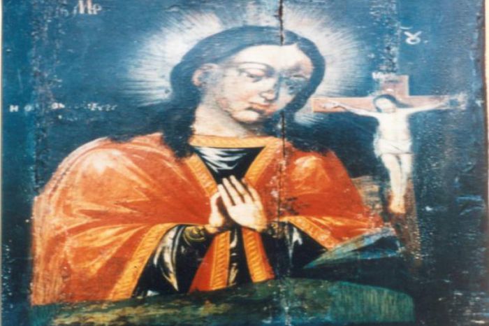 Η Εικόνα της Παναγίας της Θρηνοδούσας του Κερασταρίου στο Ναό Νεομάρτυρα Παύλου