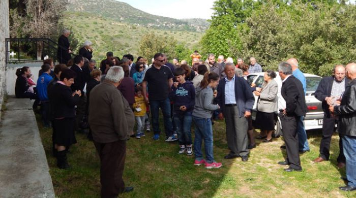 Γιόρτασαν τον Αγιώργη στο γραφικό χωριό της Ορεινής Μελιγούς (εικόνες)