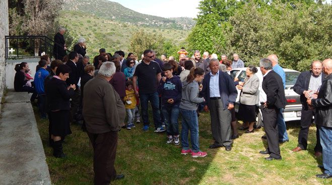 Γιόρτασαν τον Αγιώργη στο γραφικό χωριό της Ορεινής Μελιγούς (εικόνες)