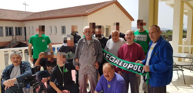 Κοντά στους ηλικιωμένους του Δεκάζειου Γηροκομείου η Θύρα Τρίπολης - Μεγαλόπολης (εικόνες)