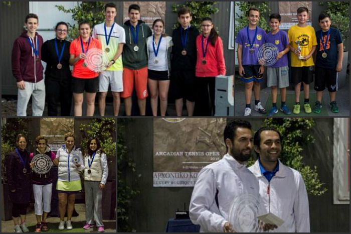 Arcadia Tennis Open - Όλα τα αποτελέσματα!