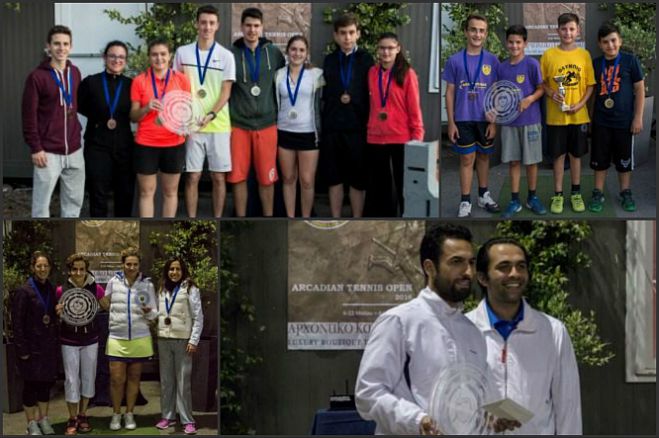 Arcadia Tennis Open - Όλα τα αποτελέσματα!