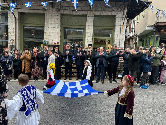 Με εθνική υπερηφάνεια οι εκδηλώσεις εορτασμού της Εθνικής Επετείου 25ης Μαρτίου στο Δήμο Γορτυνίας (εικόνες)