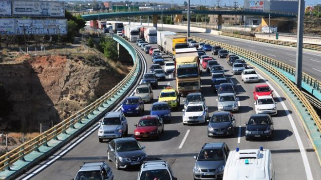 Αποκαταστάθηκε η κυκλοφορία στο ρεύμα της νέας εθνικής οδού Αθηνών-Κορίνθου προς Αθήνα